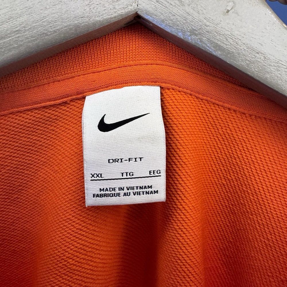 NIKE Standard Issue DRI-FIT Basketball‎ Crew Sweater DH2849-891 Size 2XL Orange - Picture 3 of 5